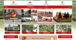 Desktop Screenshot of kalinovo.sk